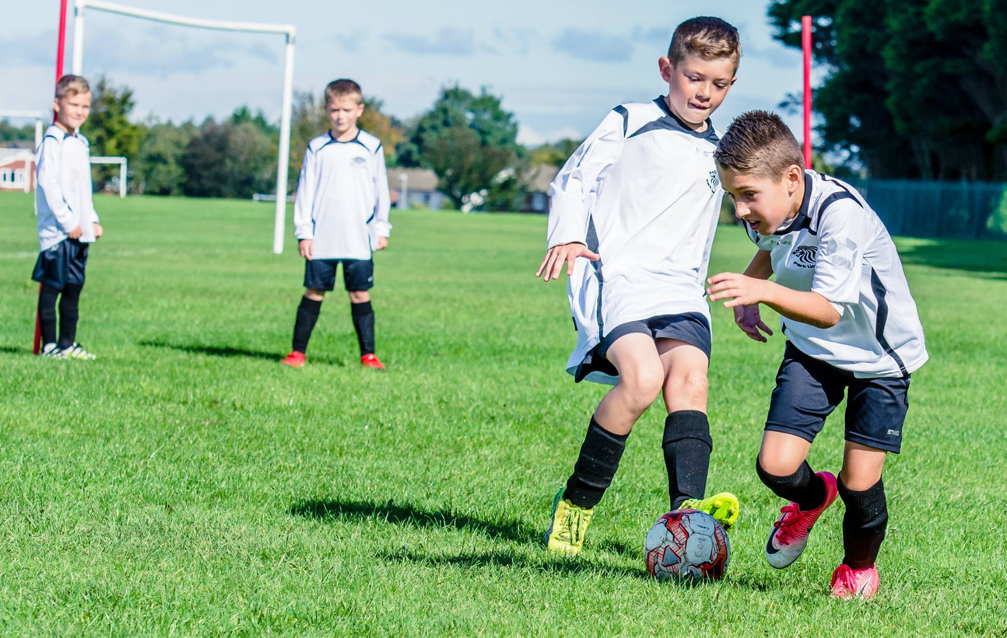 Player to pass through the opponent.