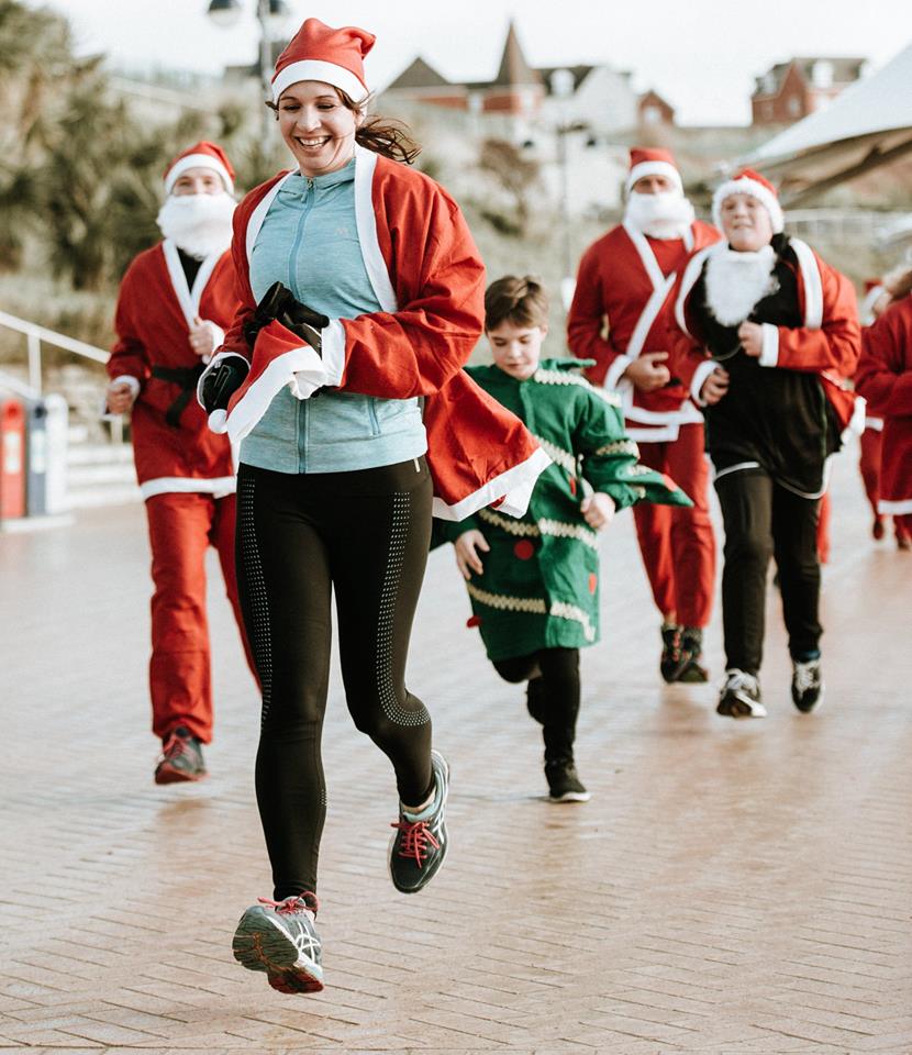 Santa Fun Run.