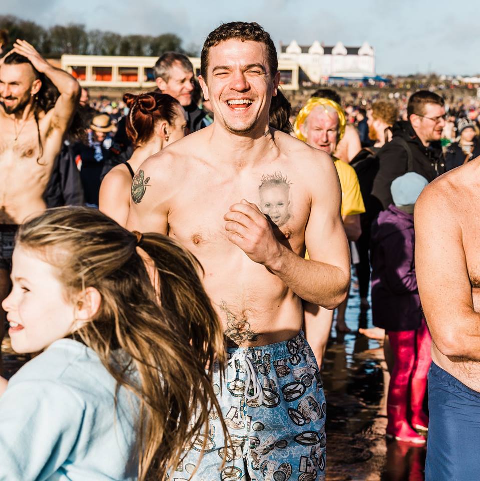 New Years Day Swim.