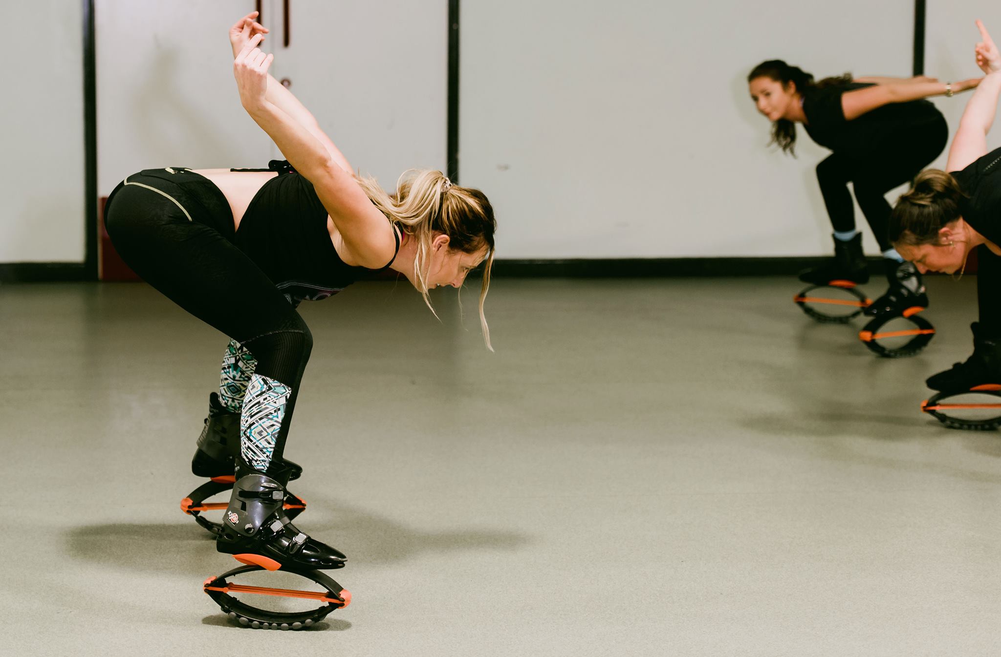 Nikki teaching Kangoo to his students.