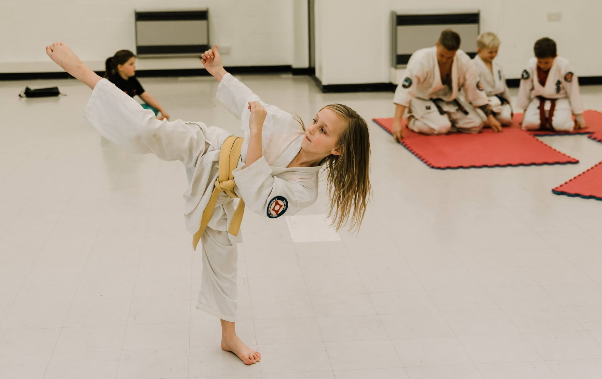 Martial Arts kids.