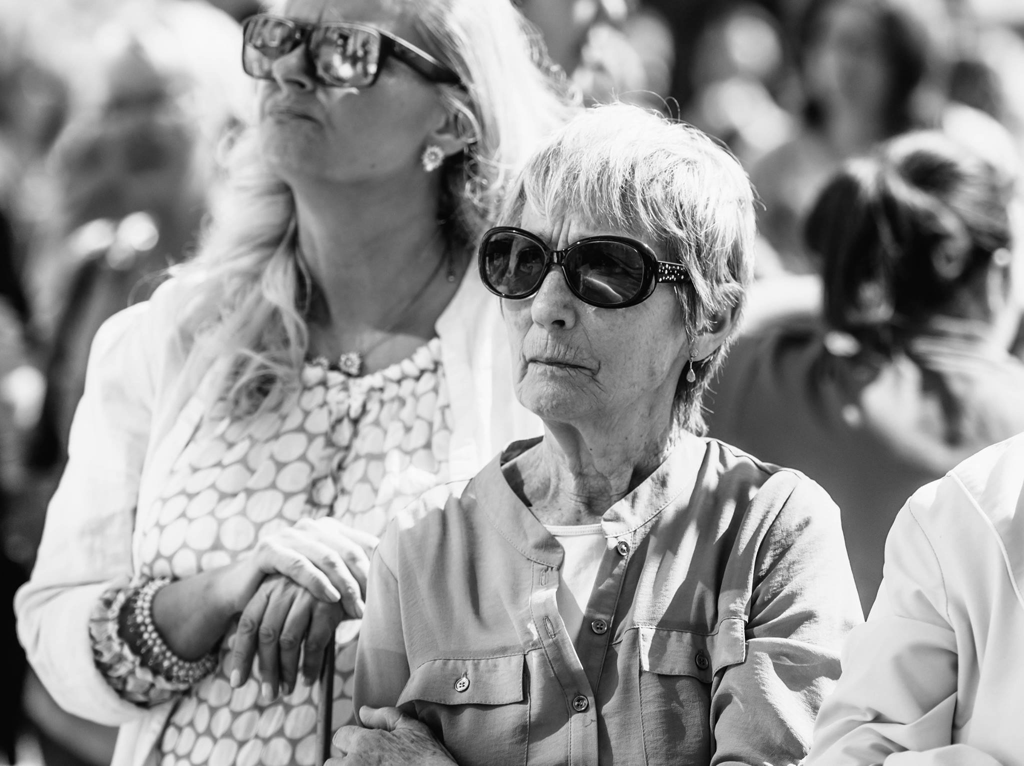 kevin moore photographer captures members of the public gathering to protest against aviva and their biomass incinerator