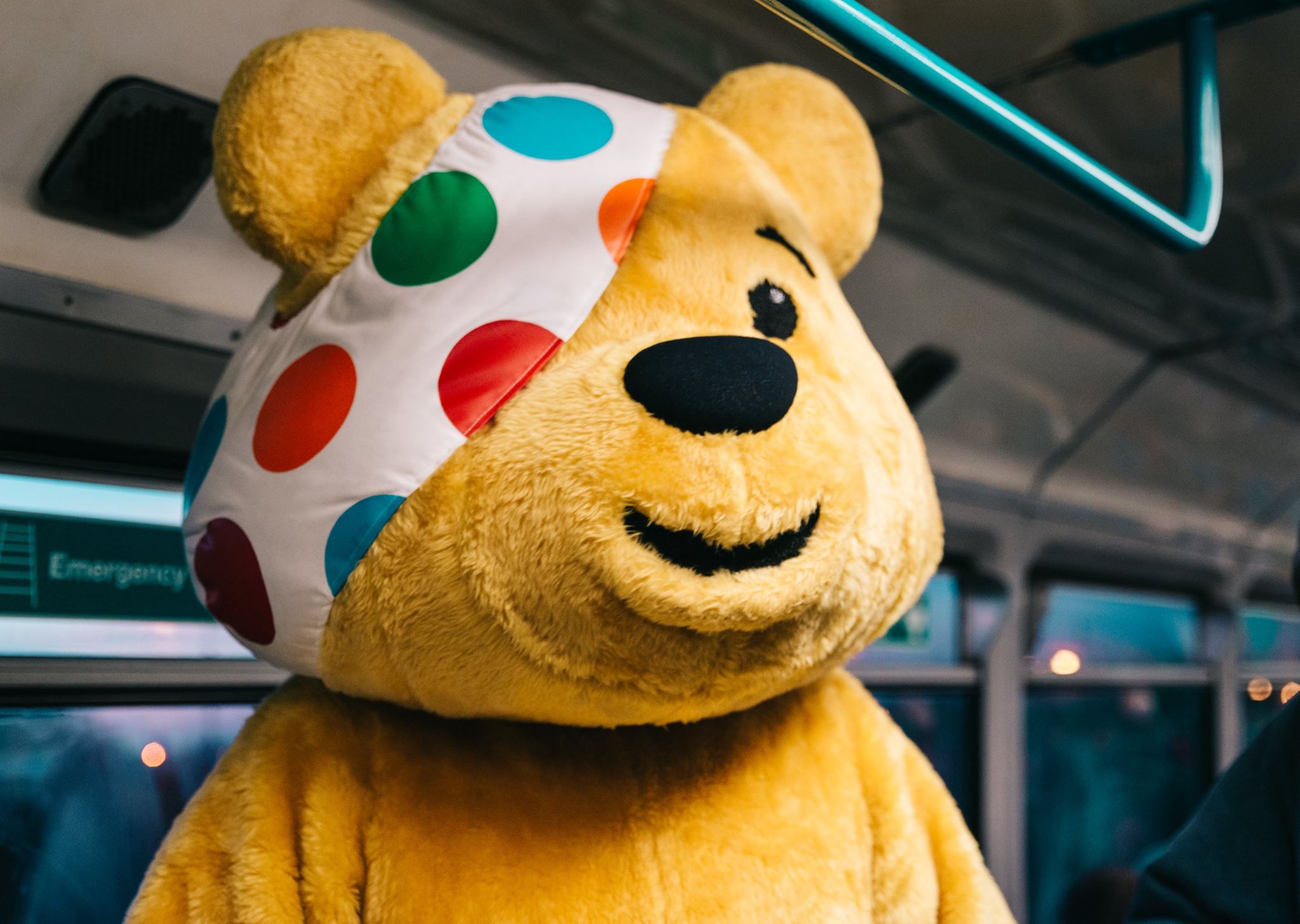 Pudsey Bear.