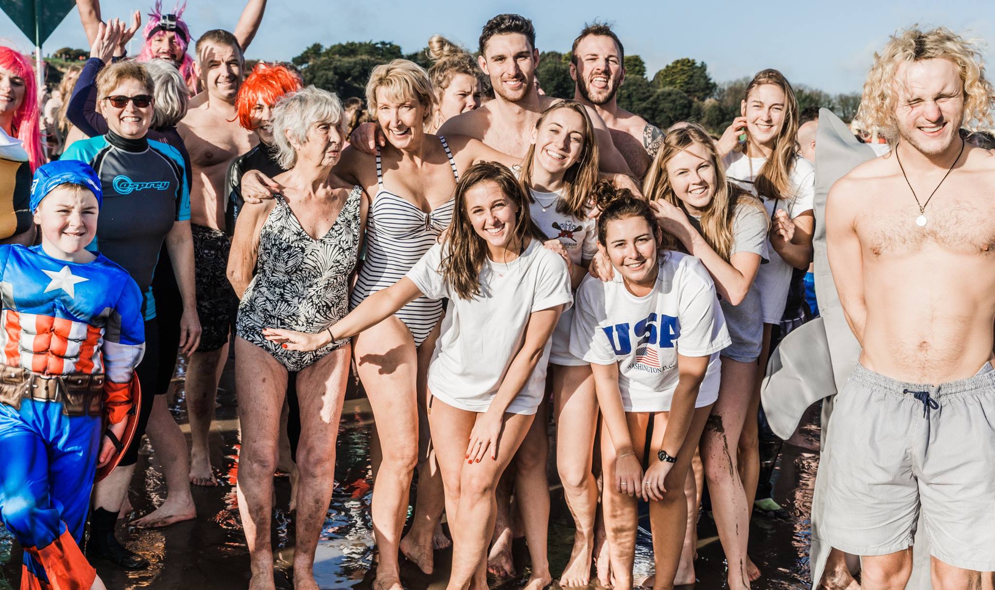 New Years Day Swim.