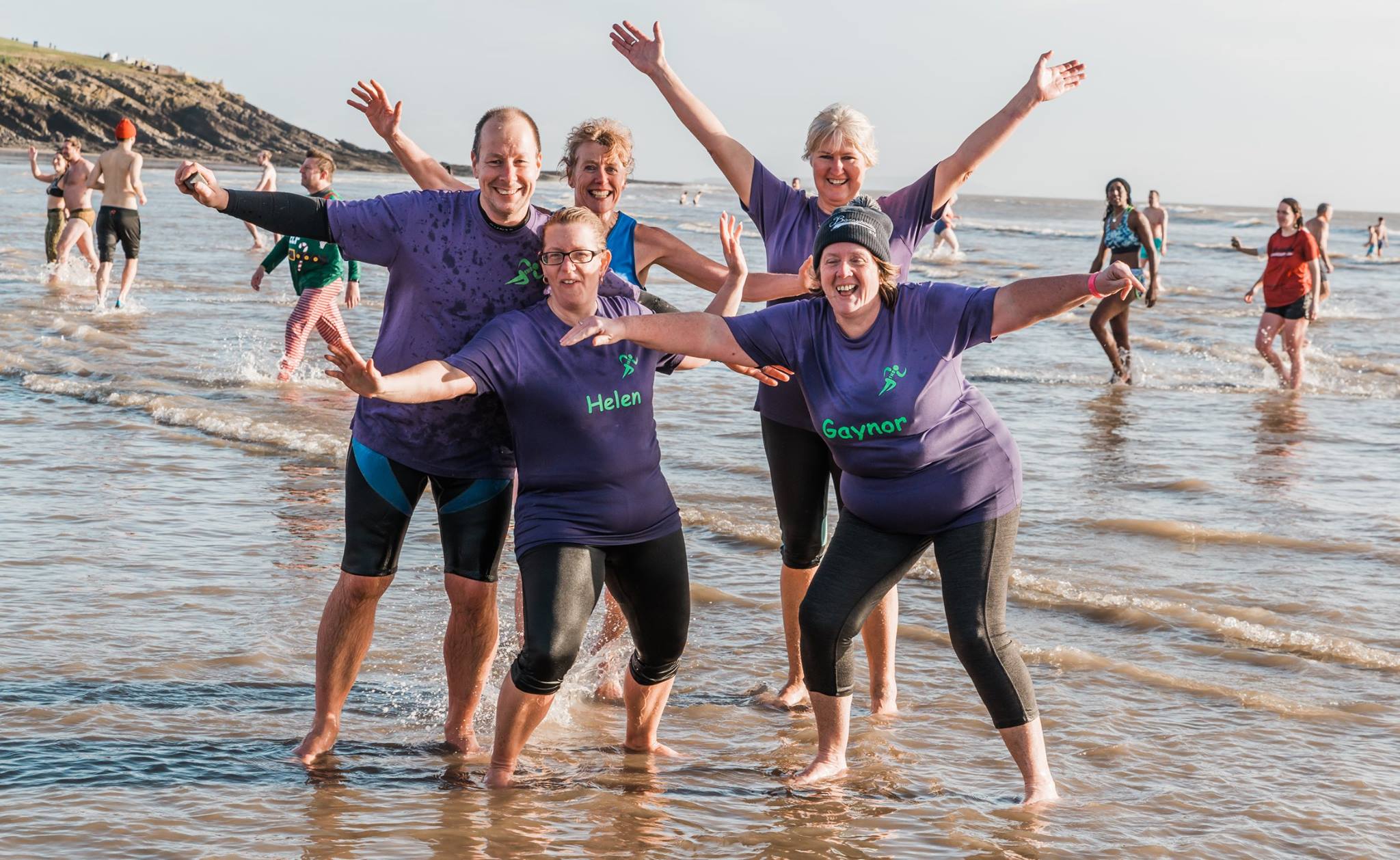 New Years Day Swim.